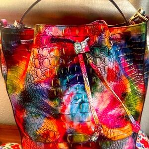 Brahmin Marlow Fallstruck Melbourne Drawstring Bag